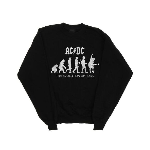 ACDC Girls Evolution Of Rock Sweatshirt Black